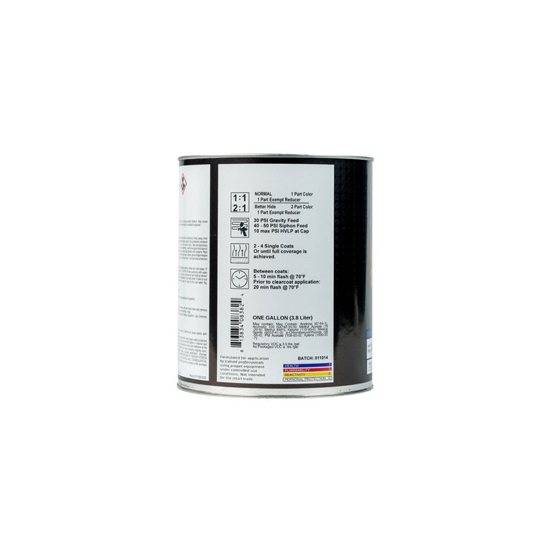 High Teck Products High Teck HFP856C-1 Series HFP Low VOC Urethane Basecoat, 1 gal, Dark Blue Pearl, — view 2