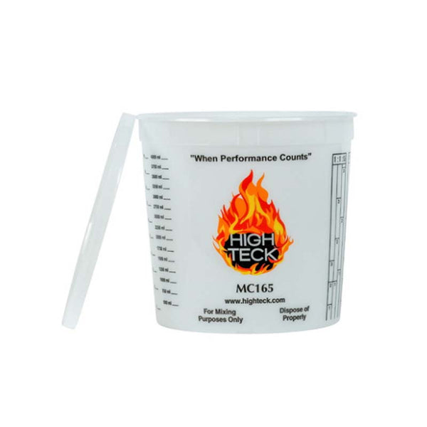 High Teck Products High Teck MC165 Mixing Cup, 5 qt, Polypropylene