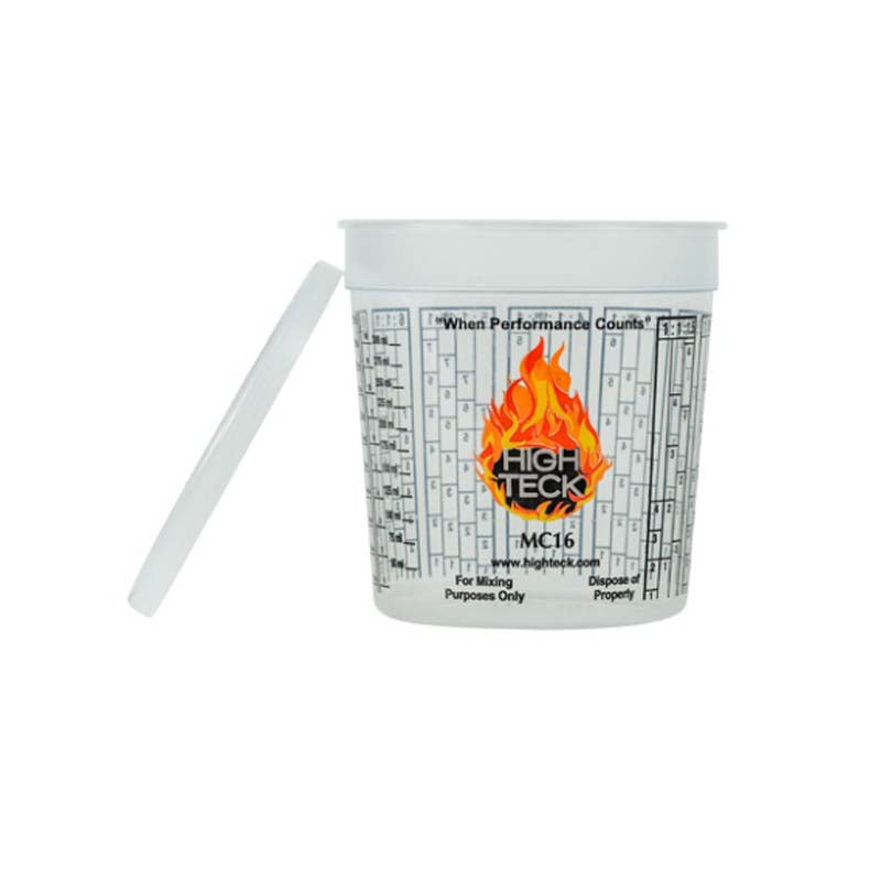 MC16L Polypropylene Lid for 1 pt Mixing Cups