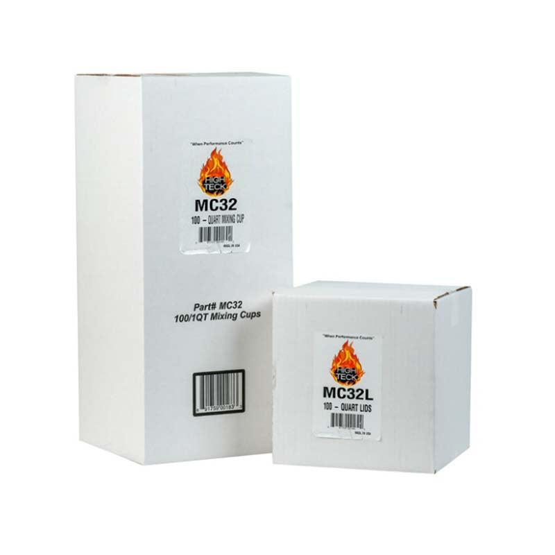 High Teck Products High Teck MC32L Lid, Polypropylene, For High Teck 1 qt Mixing Cups — view 6