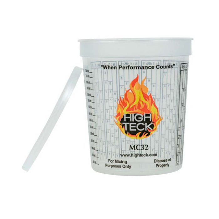 High Teck MC32L Polypropylene Lid for 1 qt Mixing Cups