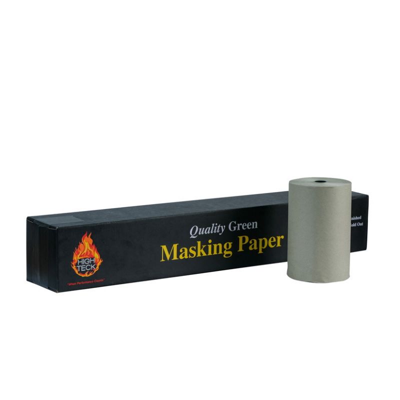 High Teck Products High Teck MP150G-9 Masking Paper, 9 in W x 500 ft L, Green, 35 lb Basis — view 3
