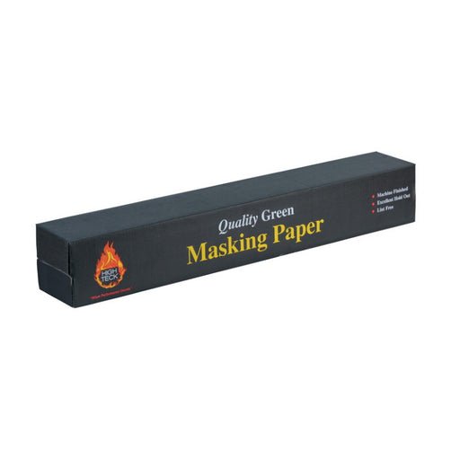 High Teck Products High Teck MP380G-18 Masking Paper, 18 in W x 180 ft L, Green, 28 lb Basis