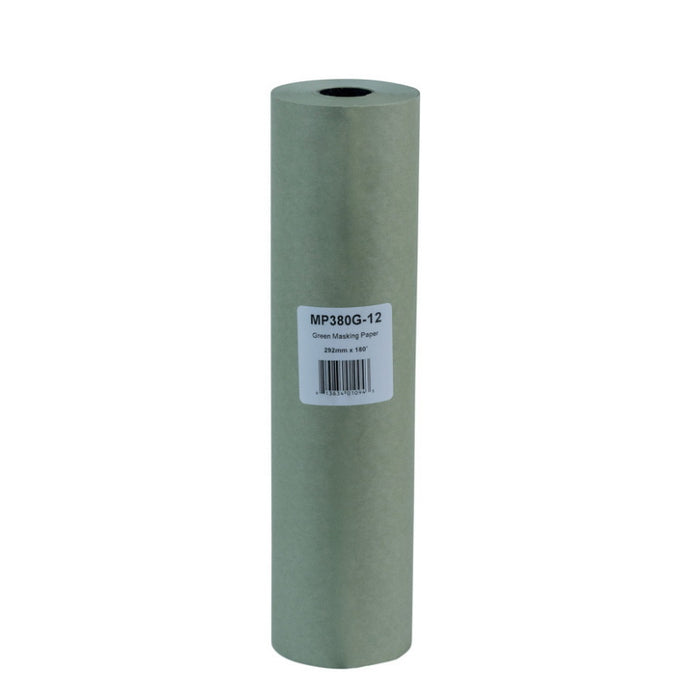 High Teck MP380G-12 Green Masking Paper 12 in x 180 ft 28 lb