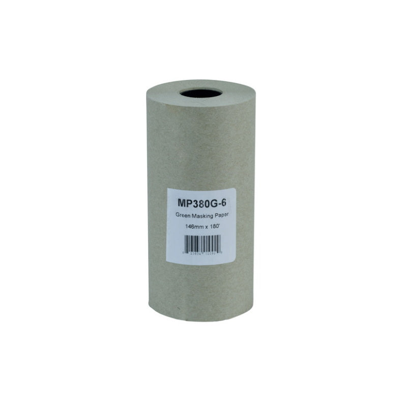 MP380G-6 Green Masking Paper 6 in x 180 ft 28 lb