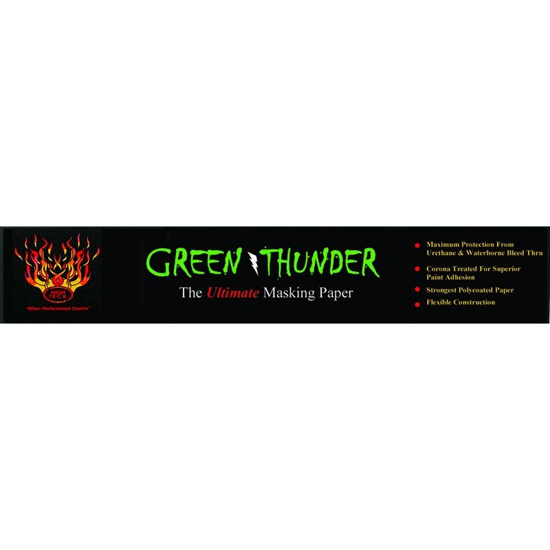 Green Thunder MP450GT-6 Masking Paper 6 in x 500 ft, 30 lb Basis