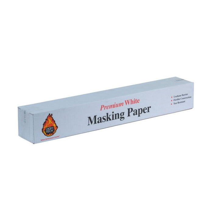 High Teck Products High Teck White Guard MP680W-6 Premium Masking Paper, 6 in W x 180 ft L, 24 lb Ba