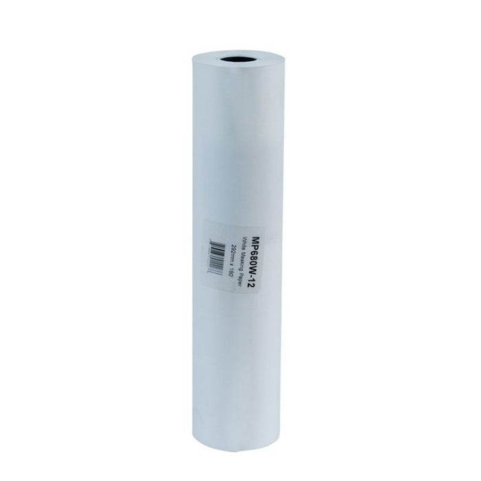 High Teck White Guard MP680W-12 Premium Masking Paper, 12 in W x 180 ft L, 24 lb Basis — view 3