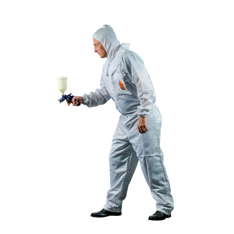 Paint Suit PS220W 2X-Large White with 2-Way Zipper