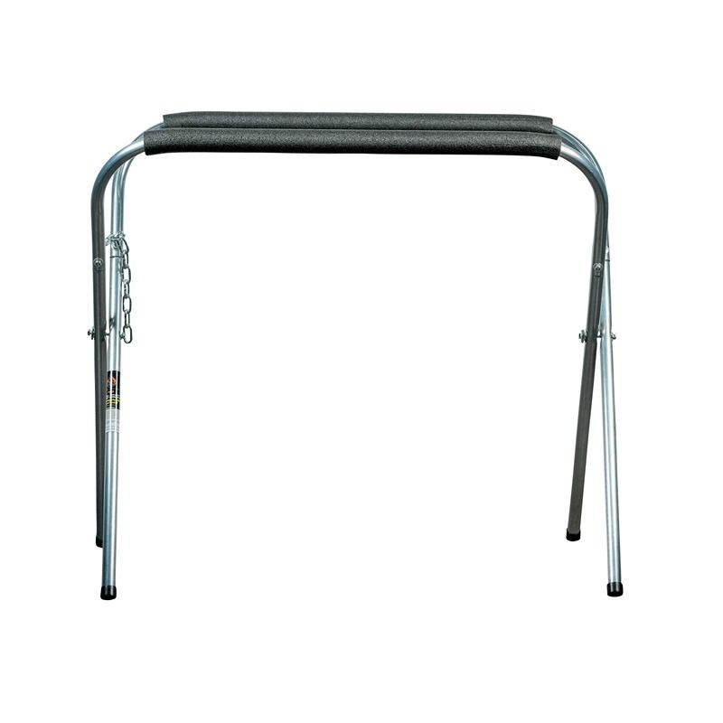 High Teck Products High Teck T430 Unassembled Portable Workstand, 46 in H, 500 lb Load, Foam Padded