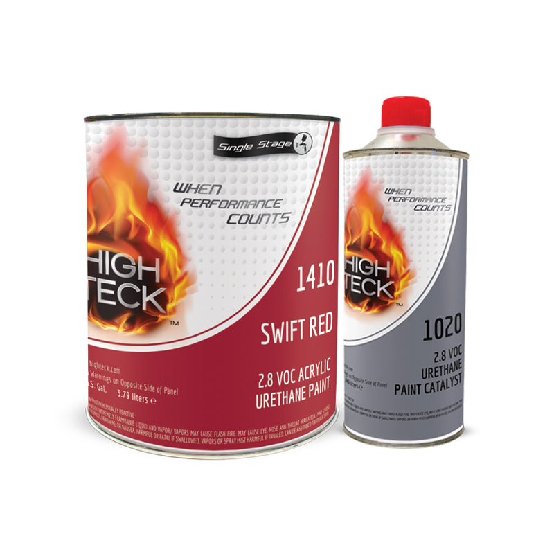 High Teck Products High Teck 1410-1 Series 1400 Acrylic Urethane Factory Pack 2K Single Stage Paint,