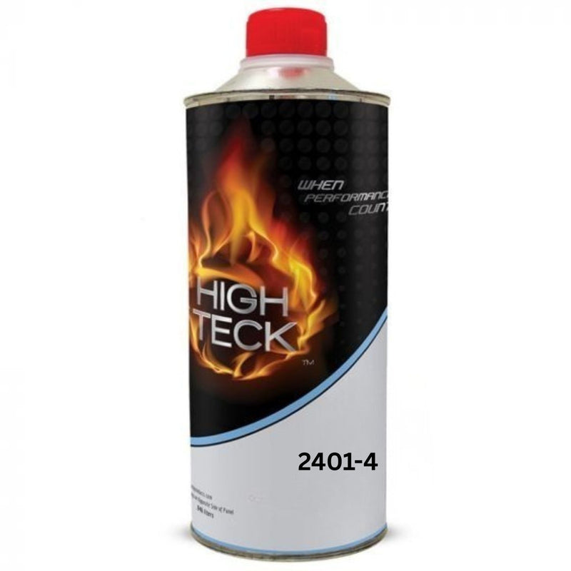 HOT ROD FLAT BLACK 2K Single Stage Factory Packaged Color Quart
