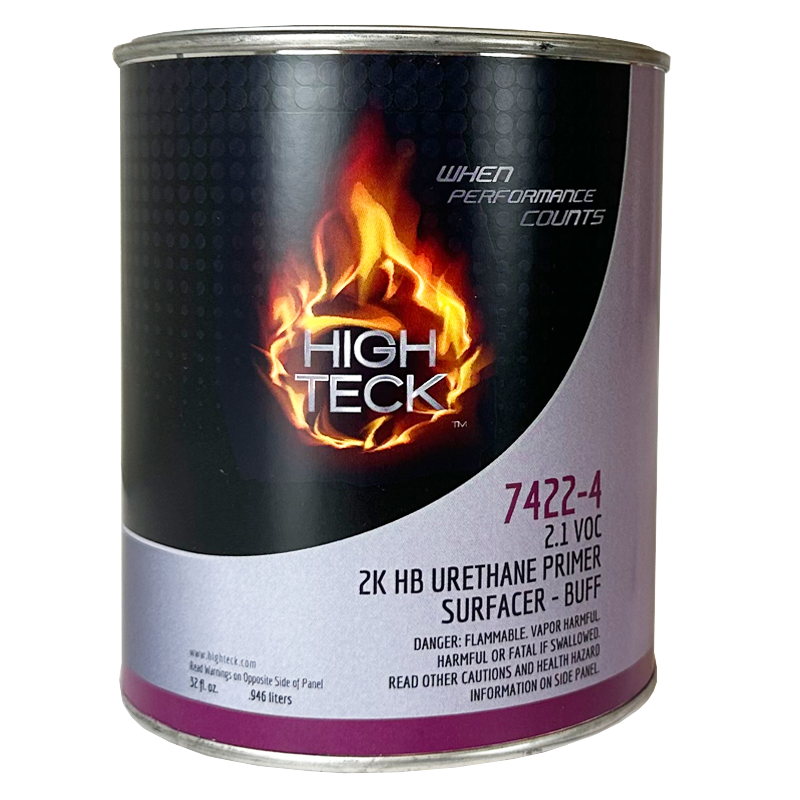 High Teck Products High Teck 7422-4 2K HIGH BUILD & SEALER BUFF URETHANE PRIMER
