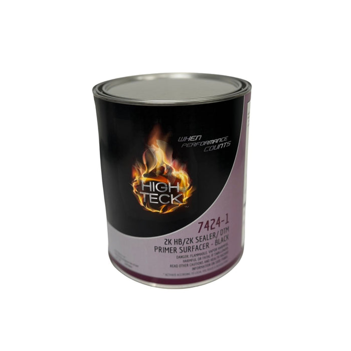 High Teck Products High Teck 7424-1 2K HIGH BUILD & SEALER BLACK URETHANE PRIMER