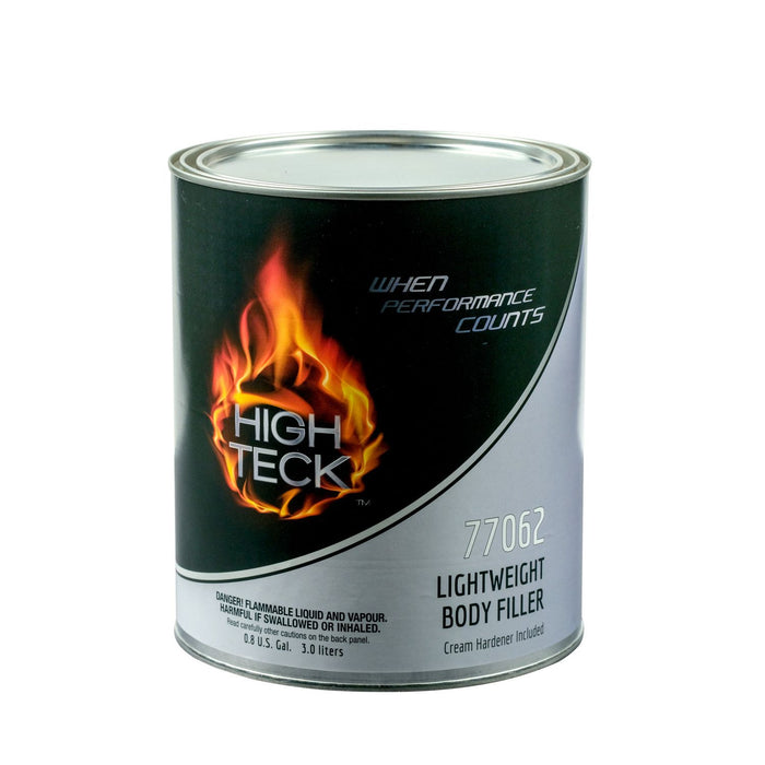 High Teck 77062-1 Lightweight Body Filler 1 gal Gray Paste