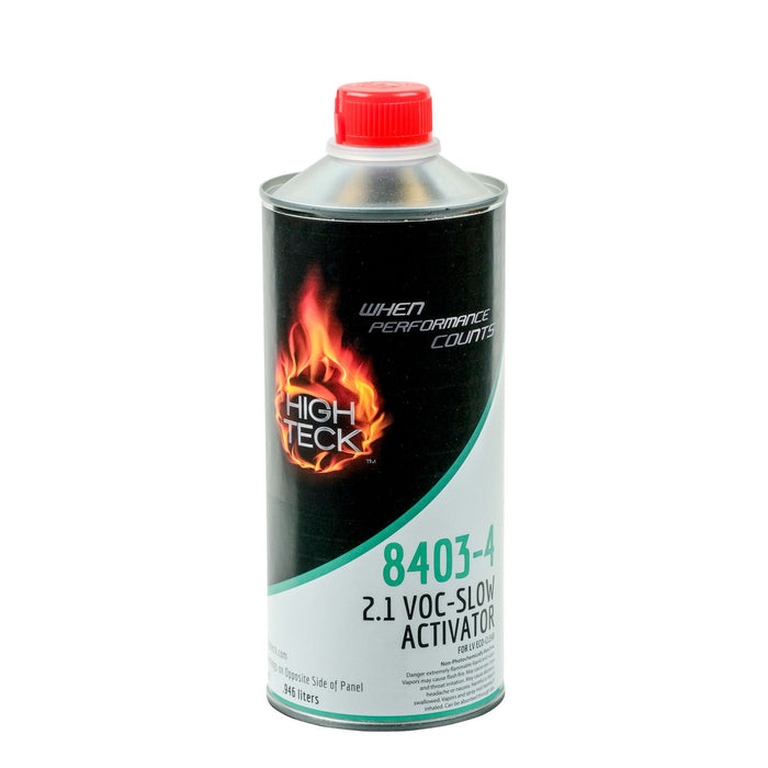 High Teck 8403-4 Slow Activator - Quart, Works with Eco Clear for High-Gloss Low-VOC Finish