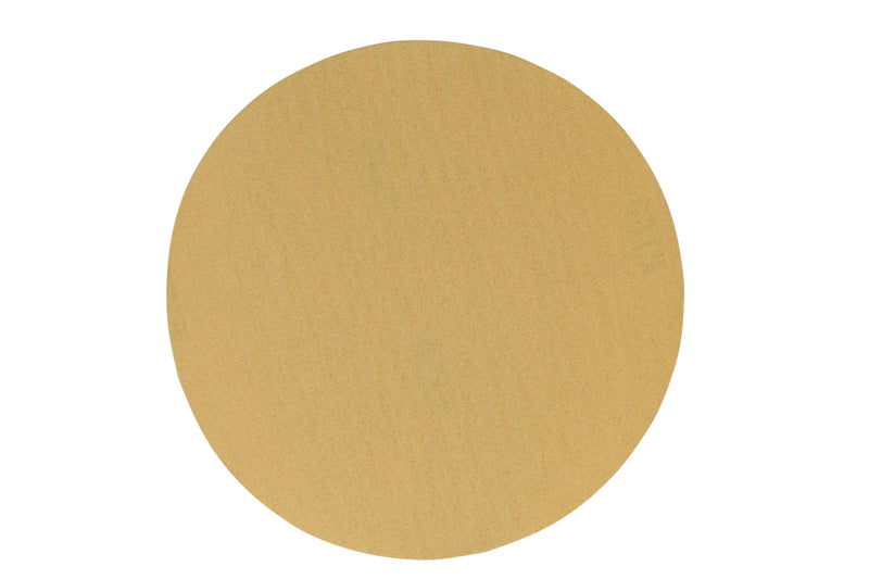 6180 Premium Disc Roll, 6 in Dia, P180 Grit, Aluminum Oxide, Gold, PSA Attachment