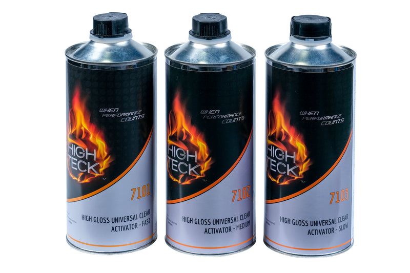 High Teck Products High Teck 7103-4 Slow Activator, 1 qt, Liquid, Use With: 7100 High Gloss Universa — view 4