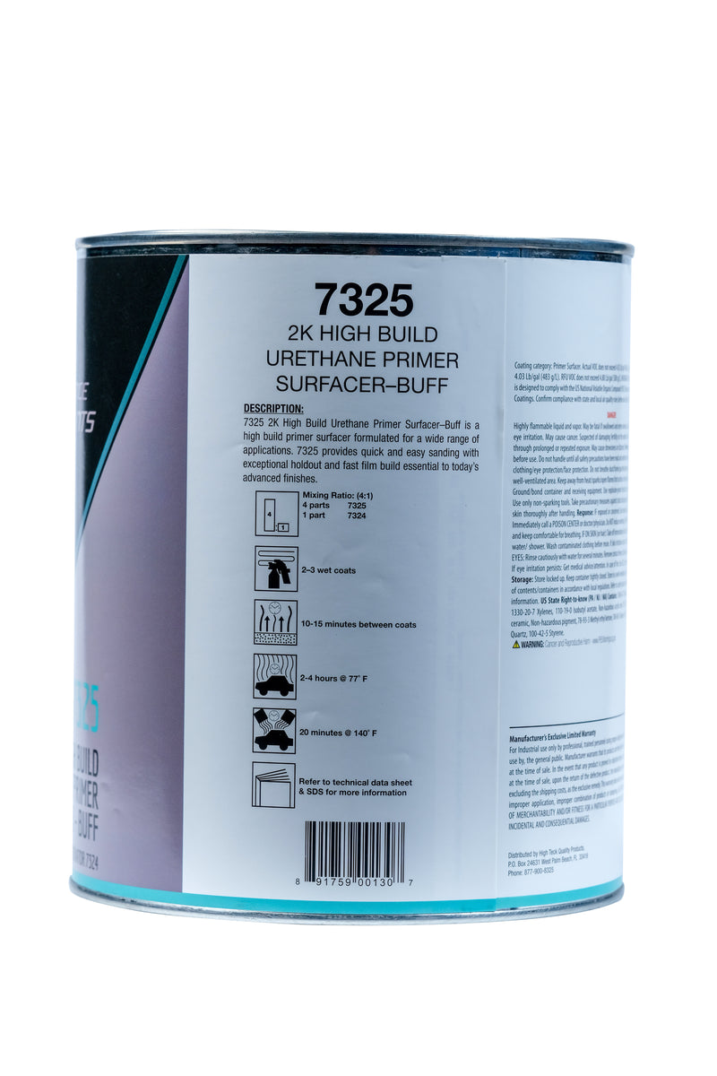 High Teck Products High Teck 7325-1 2K High Build Urethane Primer Surfacer, 1 gal, Buff, 4.1 lb/gal — view 3