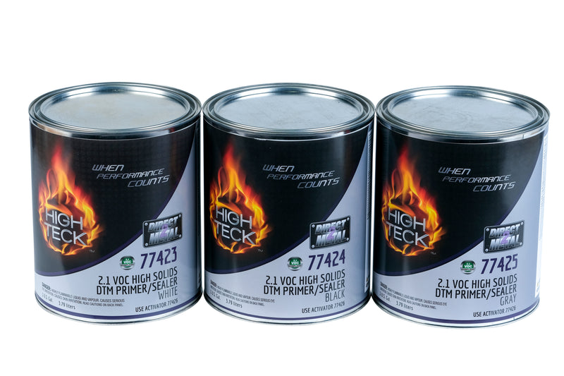 High Teck Products High Teck 77424-1 High Solids Primer/Sealer, 1 gal, Black, 2.1 lb/gal VOC, 4:1 Mi — view 5