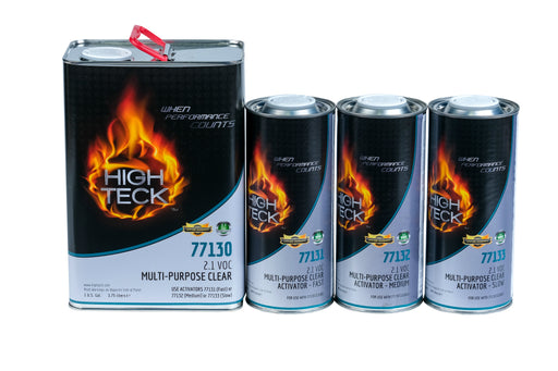 High Teck Products High Teck 77131-4 Fast Activator, 1 qt, Clear, Liquid, Use With: 77130 2.1 VOC Mu