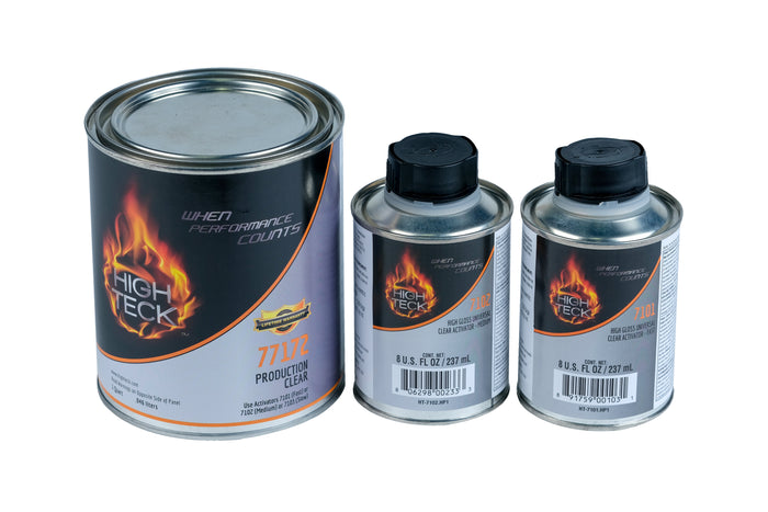 High Teck Products High Teck 7101-16 Fast Activator, 1/2 pt, Liquid, Use With: 7100 High Gloss Unive