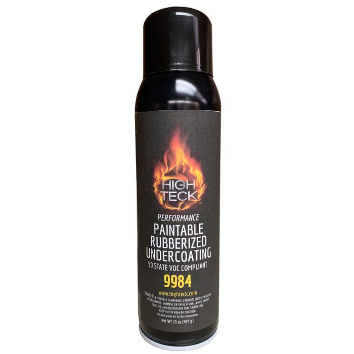 High Teck 9984 Paintable Undercoating Rubberized Black for Undercarriage