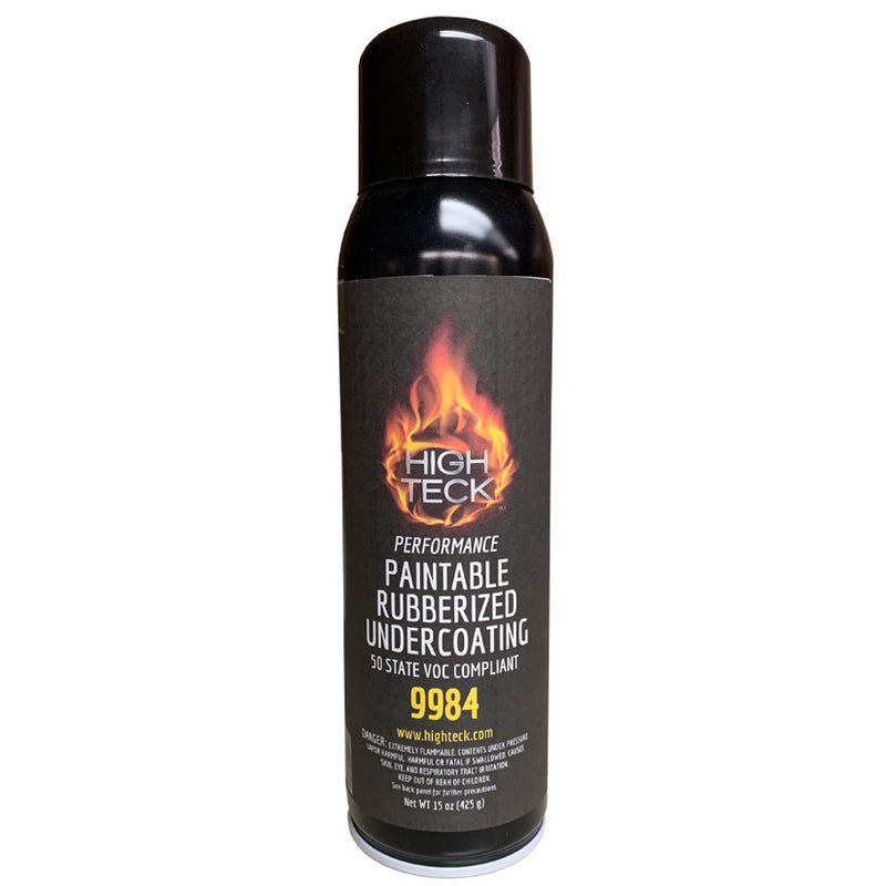 9984 Paintable Undercoating Rubberized Black for Undercarriage