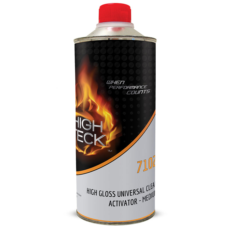 High Teck Products High Teck 7102-4 Medium Activator, 1 qt, Liquid, Use With: 7100 High Gloss Univer — view 2