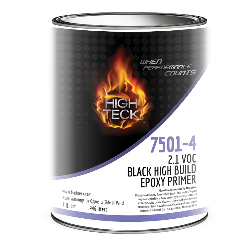 High Teck Products High Teck 7501-4 2.1 VOC Black High Build Epoxy Primer