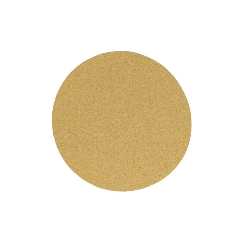 G6080 Premium Sanding Disc, 6 in Dia, P80 Grit, Aluminum Oxide, Resin Backing, Gold, Grip