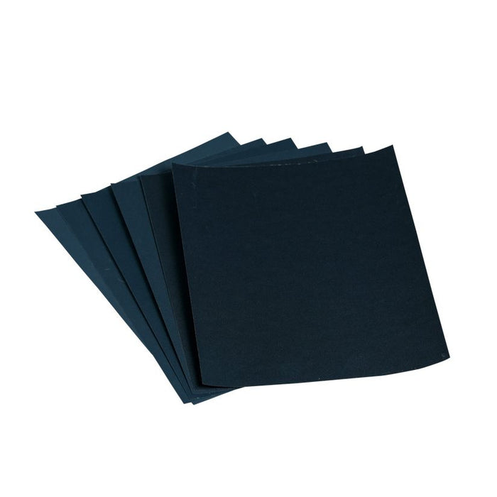 High Teck WD600 Premium Waterproof Sheet, 9 in W x 11 in L, 600 Grit, Resin Backing, Wet — view 2