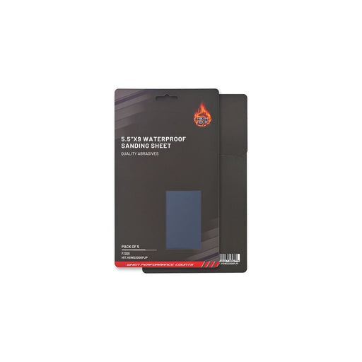 High Teck Products High Teck (5 pcs pack) 5.5"X9" WATERPROOF SANDING SHEET P2000