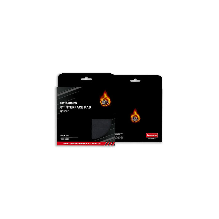 High Teck Products 6" NO-HOLE INTERFACE PAD THICKNESS 2/5"