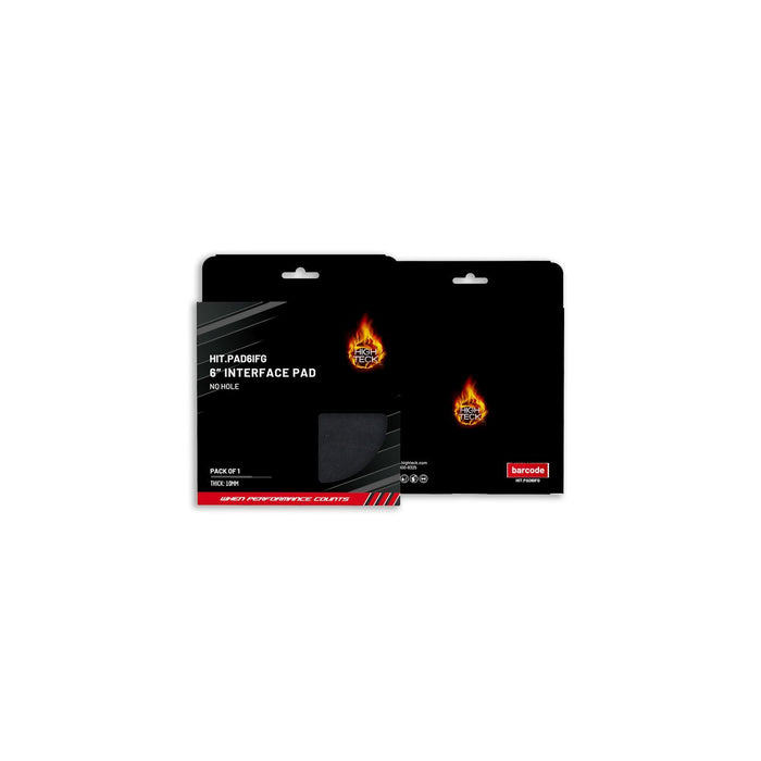 High Teck 6" NO-HOLE INTERFACE PAD THICKNESS 2/5"