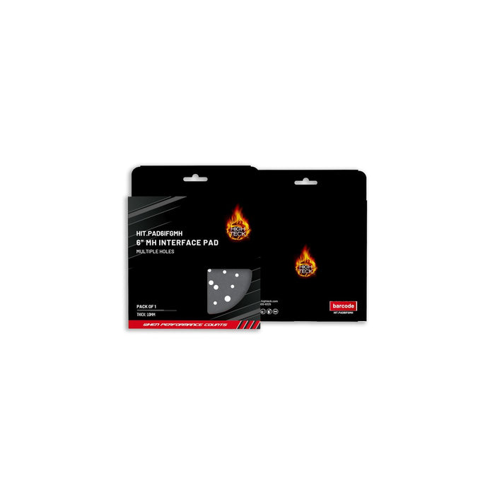High Teck 6" MULTIPLE-HOLE INTERFACE PAD THICKNESS 2/5"