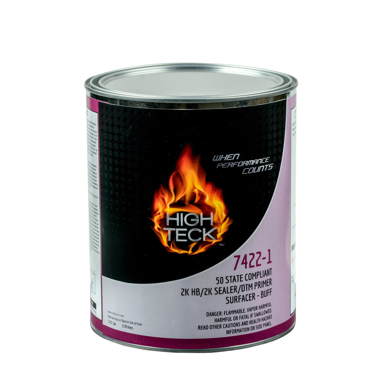 High Teck Products High Teck 7422-1 2K HIGH BUILD & SEALER BUFF URETHANE PRIMER — view 3