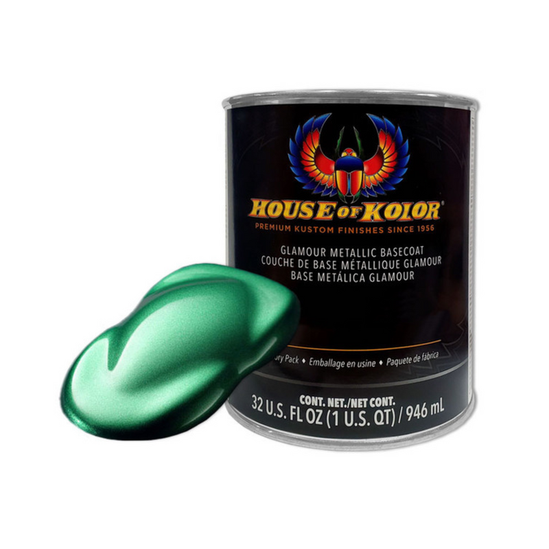 OF KOLOR SHIMRIN C2C-BC09-Q01 C2C Glamour Metallics Series Universal Basecoat, 1 qt C