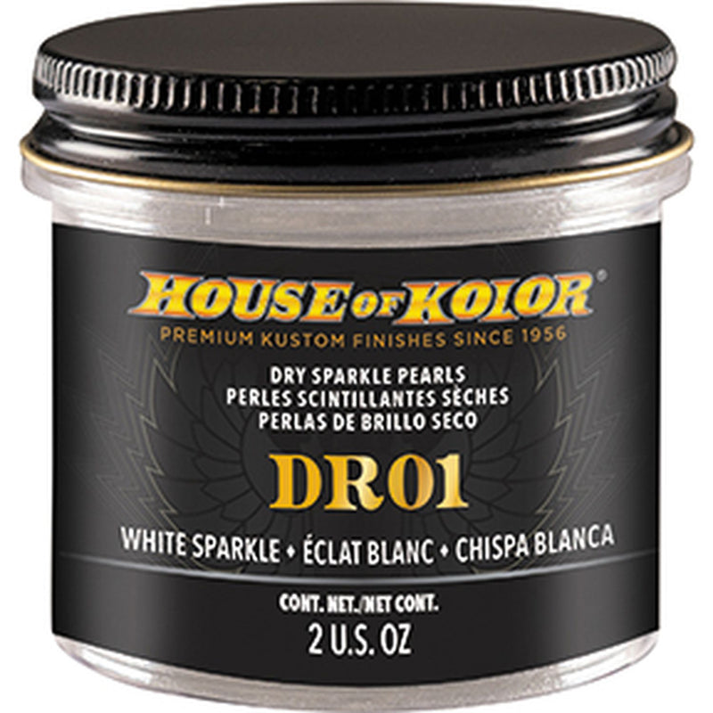 House of Kolor OF KOLOR DR01-C01 DR Series Dry Pearl, 2 oz Can, White Sparkle