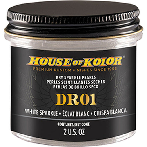 House of Kolor OF KOLOR DR01-C01 DR Series Dry Pearl, 2 oz Can, White Sparkle