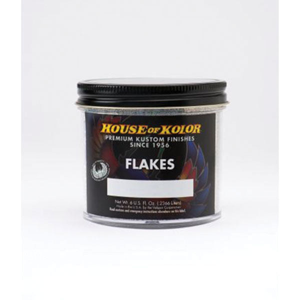 House of Kolor OF KOLOR F32-C01 F Series Dry Flake, 6 oz Can, Fireball, 1/64th Hex
