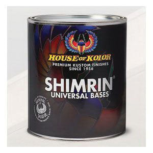 House of Kolor OF KOLOR SHIMRIN2 S2-26-Q01 Solid Basecoat Series Universal Basecoat, 1 qt Can, Brigh