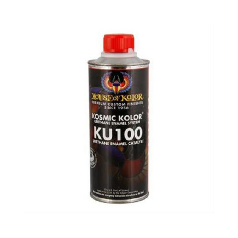 House of Kolor OF KOLOR KU100-Q00 Exempt Catalyst, 1 qt Can, Clear, Liquid, Use With: KU-100 Urethan