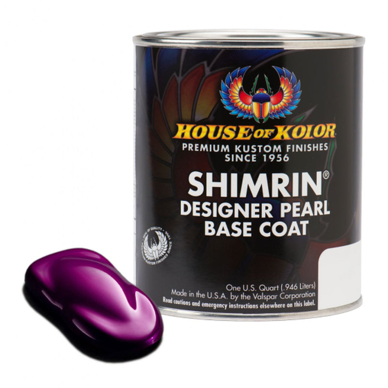 House of Kolor OF KOLOR SHIMRIN C2C-PBC65-Q01 C2C Designer Pearl Series Universal Basecoat, 1 qt Can