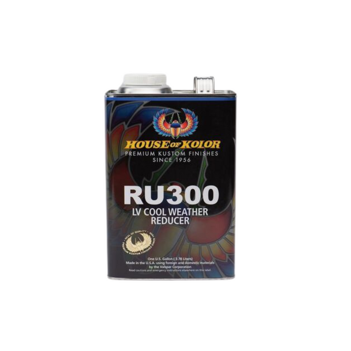 House of Kolor OF KOLOR RU300-Q02 VOC Exempt Reducer, 1 qt Can, 70 to 85 deg F