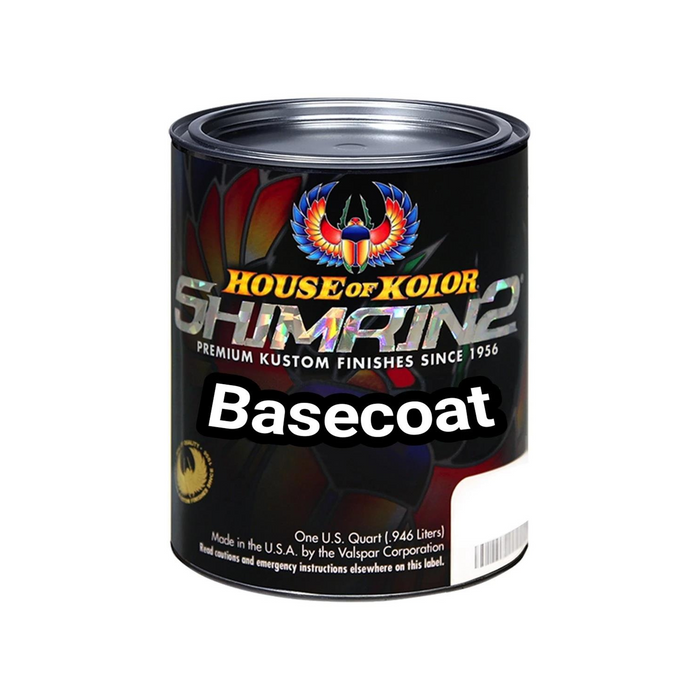House of Kolor OF KOLOR SHIMRIN2 S2-SG02-Q01 Solid Graphic Series Universal Basecoat, 1 qt Can, HS G