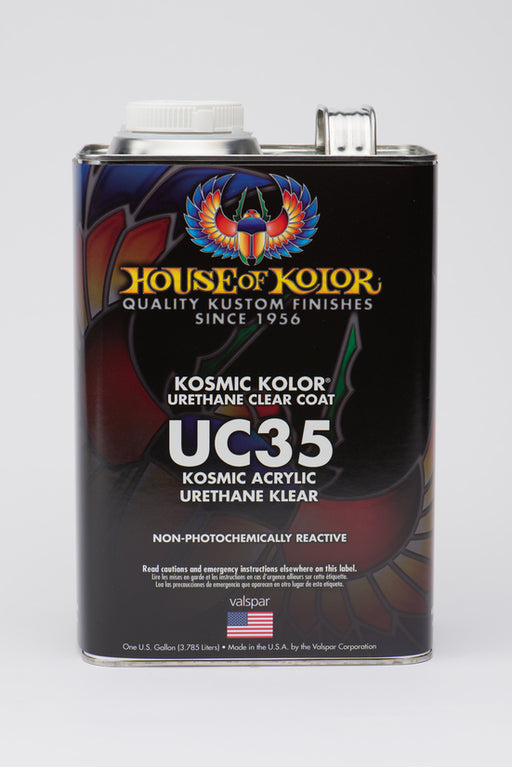 House of Kolor OF KOLOR Kosmic Kolor UC35-G17 Topcoat Clearcoat, 1 gal Can