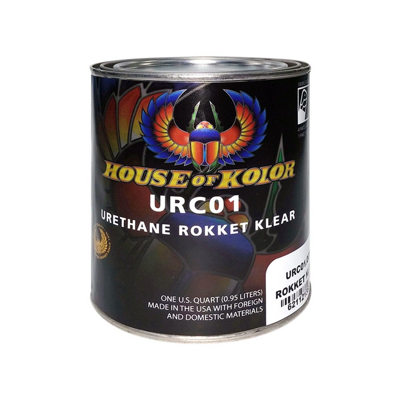 House of Kolor OF KOLOR URC01-Q01 Urethane Rokket Clearcoat, 1 qt Can
