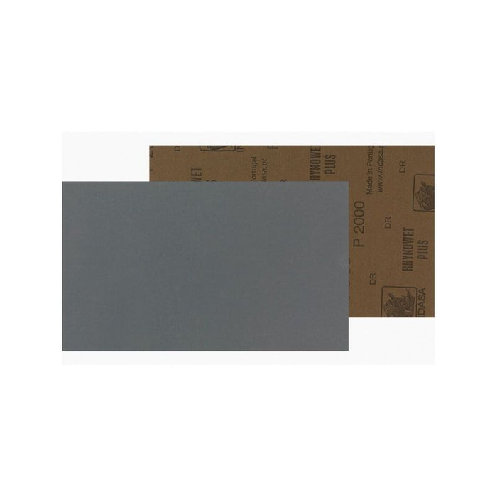 Indasa USA, Inc 2-1200 Rhynowet Plus Line Half Sanding Sheet, 9 in L x 5-1/2 in W, 1200 Grit