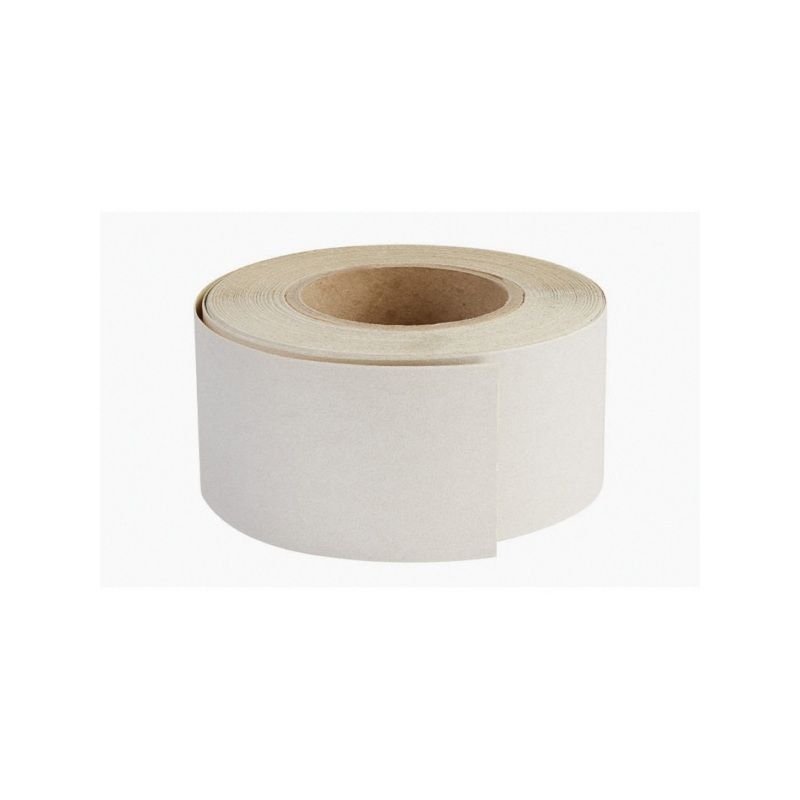 60-80LR25 Rhynostick White Line Link-Roll Abrasive Solid Disc, 6 in Dia, 80 Grit